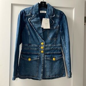 ALC denim blazer